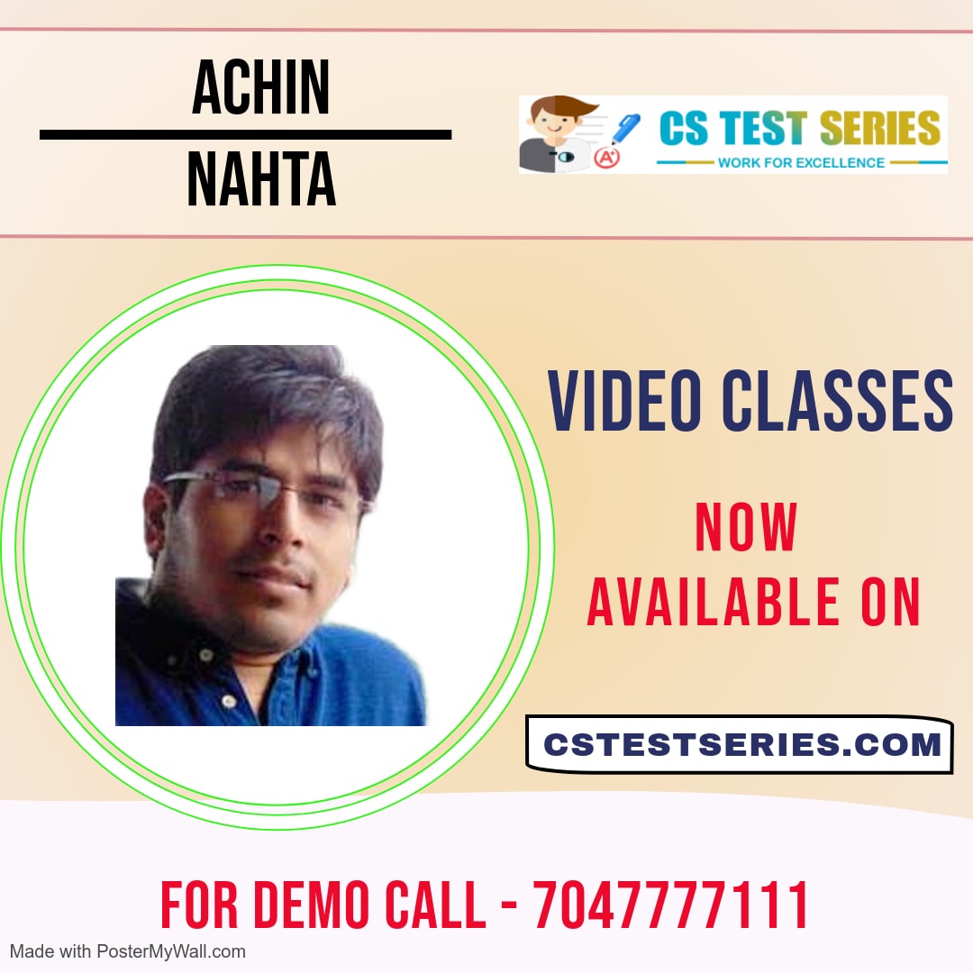 Prof Achin Nahta